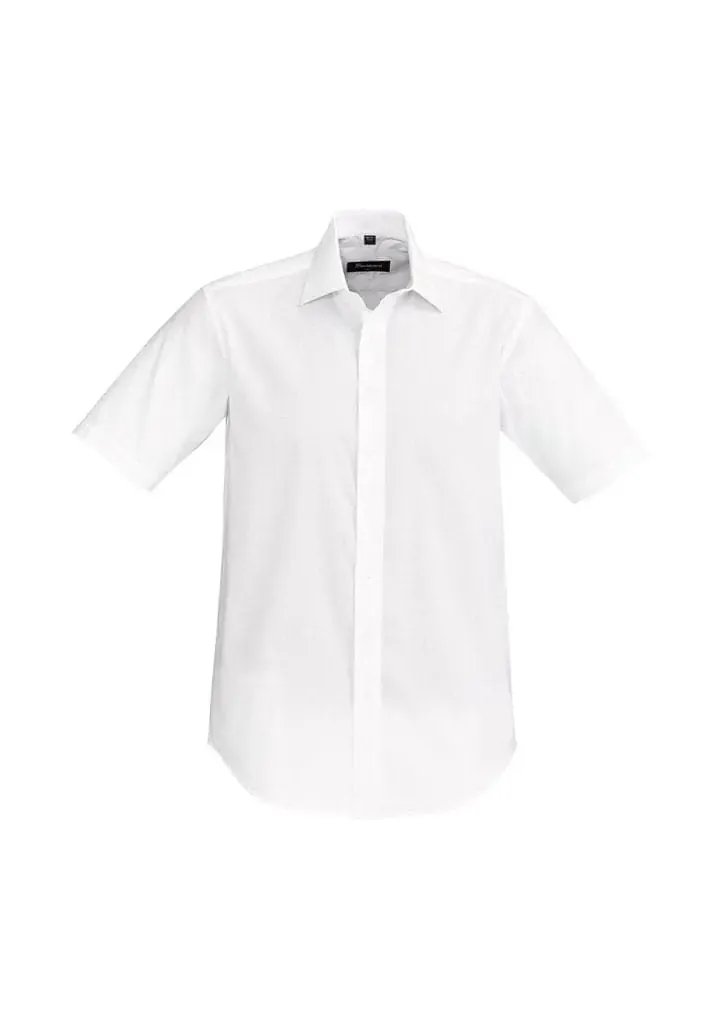 Biz Corporates Hudson Mens Short Sleeve Shirt 40322